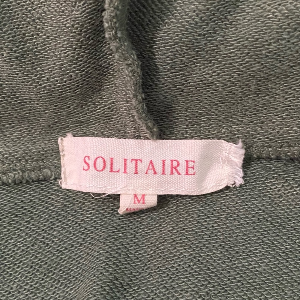 Solitaire hooded sweatshirt dress - Picture 5 of 6